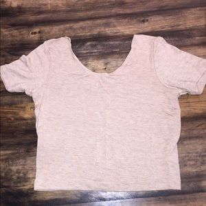 American apparel cropped top